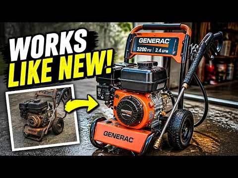 How To Fix Your Pressure Washer For Free
