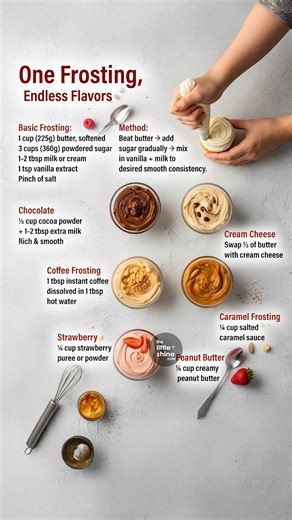 133K views · 955 reactions | Only frosting recipe you will need. | Little DIY | Facebook