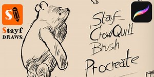 Stayf Crow-Quill & Dip Pen Procreate