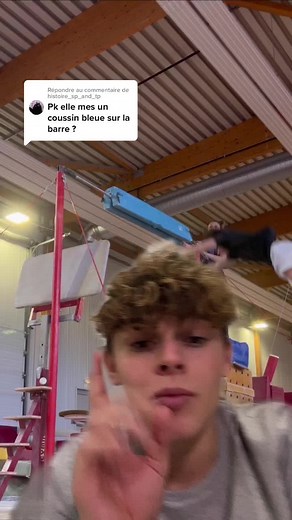 Young Gymnast Demonstrates Acrobatic Skills