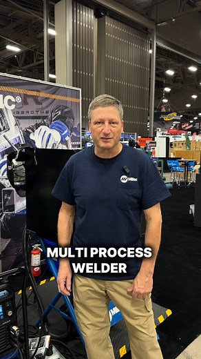 33K views · 369 reactions | Meet the Multimatic® 215 PRO, a multiprocess welder built for your multi-hustle. You can switch easily between MIG, DC TIG, and Stick, and take advantage of Auto-Set presets, a higher duty cycle, a 15-ft MIG gun, and future-proof USB upgrades. Designed for welders who get the job done. #MillerWelders #SEMA2025 #MultiprocessWelding | Miller Welders | Facebook