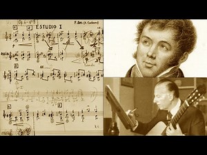 Fernando Sor - Study op.6 no.8 played by Abel Carlevaro