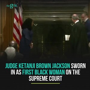 An historic moment. Hooray ❤️ Repost from @adr1600 • Posted @withregram • @thegrio Judge Ketanji Brown has officially been sworn in as the first Black woman on the Supreme Court! To watch the full playback, click the 🔗 in bio! | Joy Reid