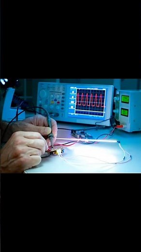 L'oscilloscope : les yeux de l'électronicien 👁️ #Oscilloscope #Electronique #LogiqueNumérique