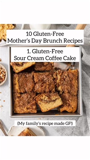 10 Gluten-Free Mother's Day Brunch Recipes! 🌸 Here are 10 of my most popular, tried-and-true gluten-free Mother's Day brunch recipes! Have you tried these before? Are you going to try one of them this year? Let me know in the comments! You can find these recipes on meaningfuleats.com #glutenfree #glutenfreerecipes #mothersdayrecipes #glutenfreebreakfast #glutenfreebrunch #mothersdaybrunch | Meaningful Eats