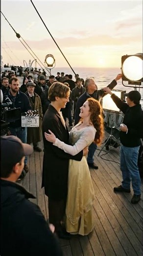 Romantic Scene in Titanic