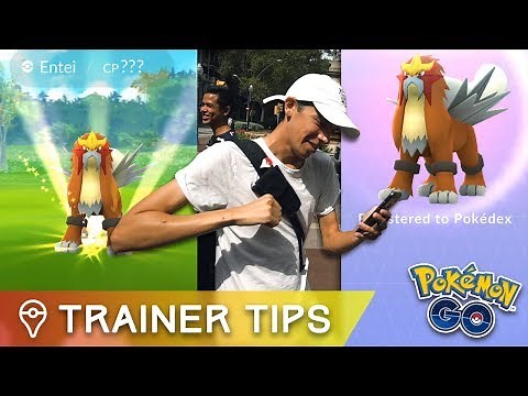 ENTEI RAID GUIDE! HOW TO COUNTER AND CATCH ENTEI IN POKÉMON GO!