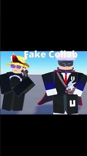 Fake Collab #roblox #shorts