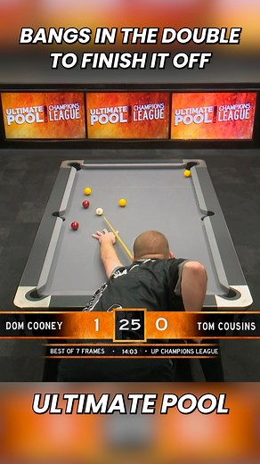 A big double 💥 #billiards #pool #8ballpool #pooltrickshots #epic #epicreels | Ultimate Pool