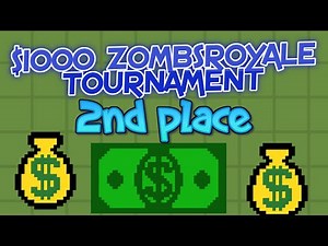 $1000 Zombsroyale Tournament POV (2ND PLACE)