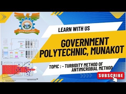 Turbidity Method of Antimicrobial Activity | Government Polytechnic Munakot