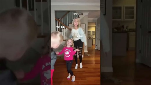 Family Dance Through The Years: 1990, 2014, 2017