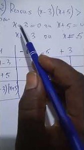Solving inequalities with one unknown in 3rd grade (BFEM) maths Senegal