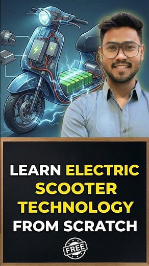 Free Course 🔥🔥 | Learn Electric Scooter Technology From Scratch | #DIYguru