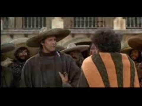 Three Amigos - Gringos falling from the sky