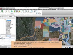 Background Maps - Powerful & Easy to use (AutoCAD) - Spatial Manager™ Blog