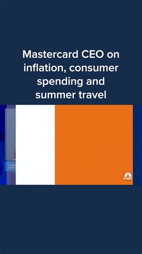 Mastercard CEO Michael Miebach discusses inflation and consumer spending. | CNBC