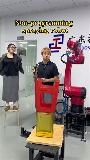 spraying robot #industry #machine #robot #automation #spray