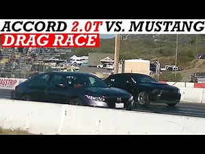 2020 Honda Accord Sport 2.0T vs. 2012 Ford Mustang GT 5.0
