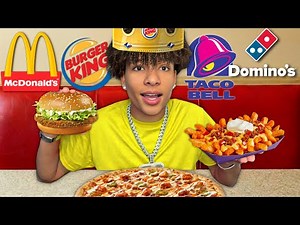 TRYING NEW MENU ITEMS AT FAST FOOD RESTAURANTS!!