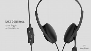 ATH-102USB is the perfect workhorse for video conferencing audio....