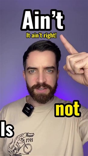 Understanding the Meaning of 'Aint' in English