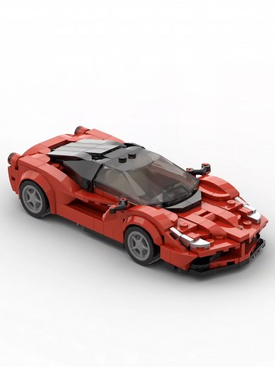 Lego La Ferrari Animated Build by NV Carmocs