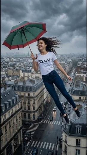 The Flying Magical Umbrella | AI Cinematic Animation 4K | Fantasy Short Film @tseries