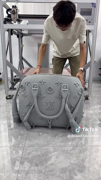 Grand LV Bag 3D Printed with Dowell Technology