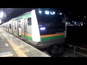宇都宮線E233系3000番台（5両編成） 宇都宮駅発車