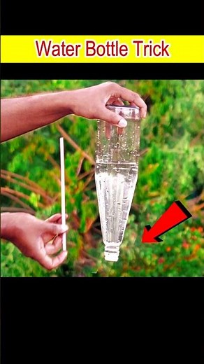 🤩 Awesome Water Bottle Tricks #shorts