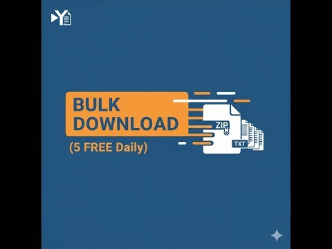 The ULTIMATE Bulk YouTube Subtitle Downloader (100+ Videos in One Click) | YTVidHub Guide