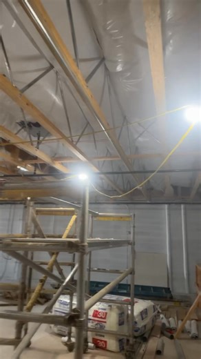 Oakland Ca. Car dealership, ceiling insulation | CEL Insulation Corporation