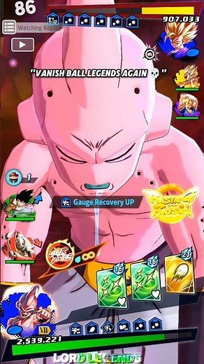 "Vanish Ball Legends Is Back 🥀" (Dragon Ball Legends) #shortvideo #shorts #short #dblegends #dbl