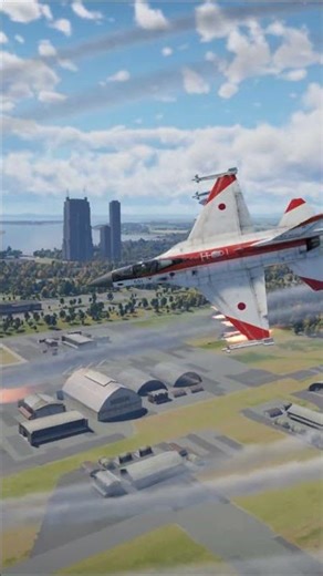 UNSTOPPABLE! 💥 Mitsubishi F-2 Brutal Strafing Run | #F16 #StrafingRun #Shorts