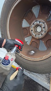 Wheely Clean is NOT a Degreaser. You’re not cleaning grease! You are cleaning brake dust. Metal particles that require a non degreaser to properly clean. Degreasers will harm your painted and clear coated wheels causing them to fade and eventually require repainting and or clear coating. Use the proper cleaner on your wheels. Made in USA Unlike Degreasers and soaps Wheely Clean Wheel Cleaner reacts with and removes brake dust. Wheely clean is not Purple Power, Dawn dish soap, Simple Green or any