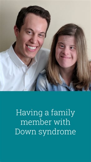 5.7K views · 38 reactions | Having a family member with Down syndrome is a reminder that it's our differences that make us unique. At every age, family members play an important role in the care of their loved one, whether it's attending doctor's appointments, offering support or advocating on their behalf. | Massachusetts General Hospital | Facebook