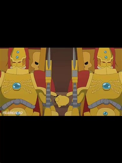 the golden might of the perfect guardians #warhammer40k #edit #adeptuscustodes props to the diamondman 3 for the animation