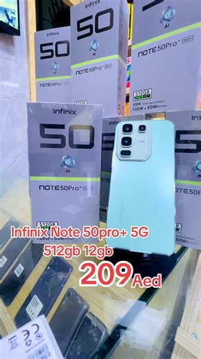 Infinix Note 50pro 5G: Unbeatable Price in Dubai