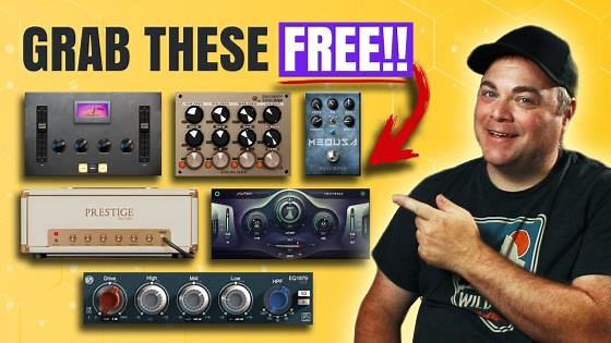 6 Must-Have Free VSTs for Music Production