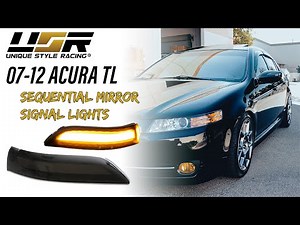 2007-2012 Acura TL Mirror Signal Install