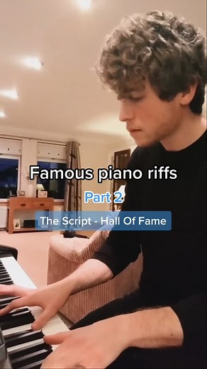 Famous Piano Riffs: The Script - Hall Of Fame Cover