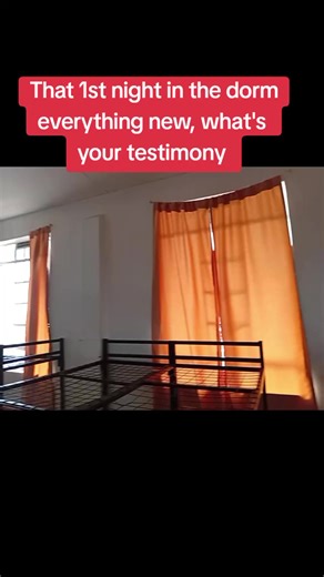 First Night in the Dorm: A Student's Testimony