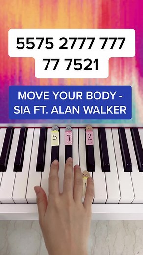 Move Your Body - Sia ft. Alan Walker (Piano Tutorial) #moveyourbody #moveyourbodysia #siamoveyourbody #moveyourbodyalanwalkerremix #alanwalker #edmpiano #summypiano