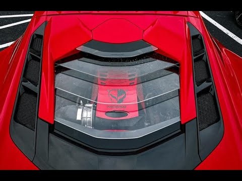 C8 Functional Air Roof scoops with Vented Glass kit MOD
