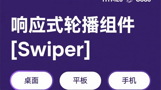 响应式轮播组件Swiper