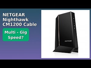 REVIEW (2025): NETGEAR Nighthawk CM1200 Cable Modem. ESSENTIAL details.