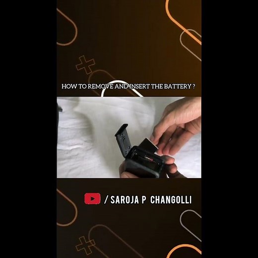 #how to fix and remove GoPro camera battery