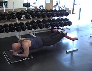 Feet Elevated Plank