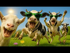 Funny Cow Jumps! A Compilation of Cow Dances, Dancing Together, and Unique Sounds